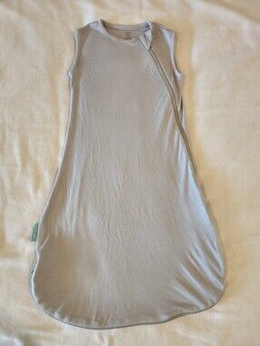 Purcomfy LuxeDream Bamboo Sleep Sack Gray 3-6 Months 0.5 TOG